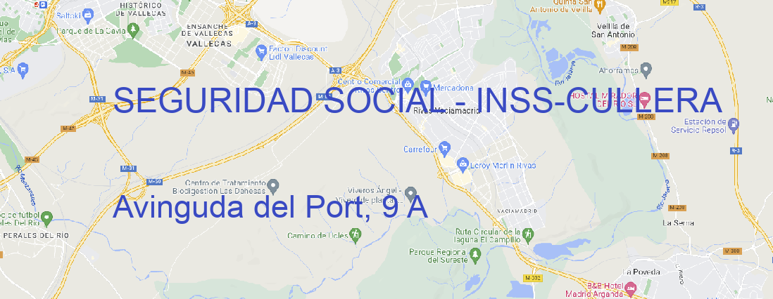 Oficina SEGURIDAD SOCIAL - INSS CULLERA