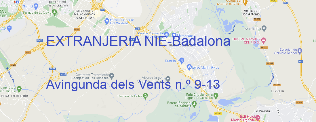 Oficina EXTRANJERIA NIE Badalona