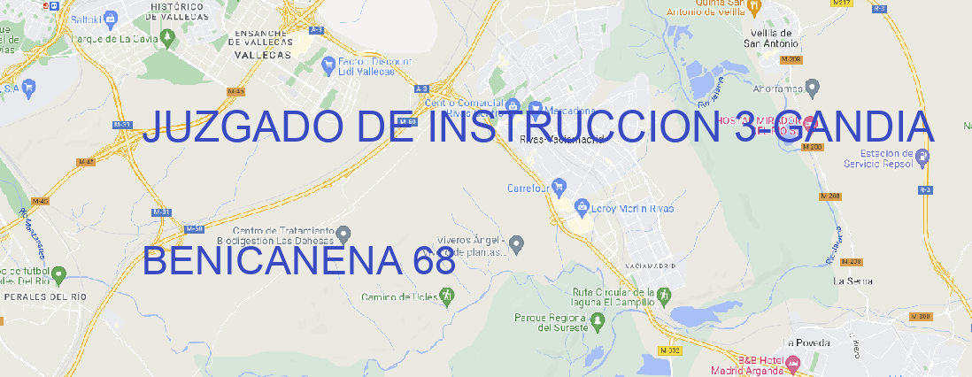 Oficina JUZGADO DE INSTRUCCION 3 GANDIA