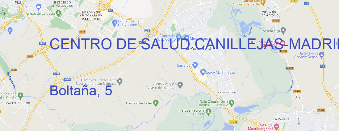 Oficina CENTRO DE SALUD CANILLEJAS MADRID