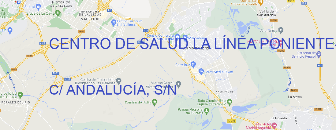 Oficina CENTRO DE SALUD LA LÍNEA PONIENTE Línea de la Concepción, La