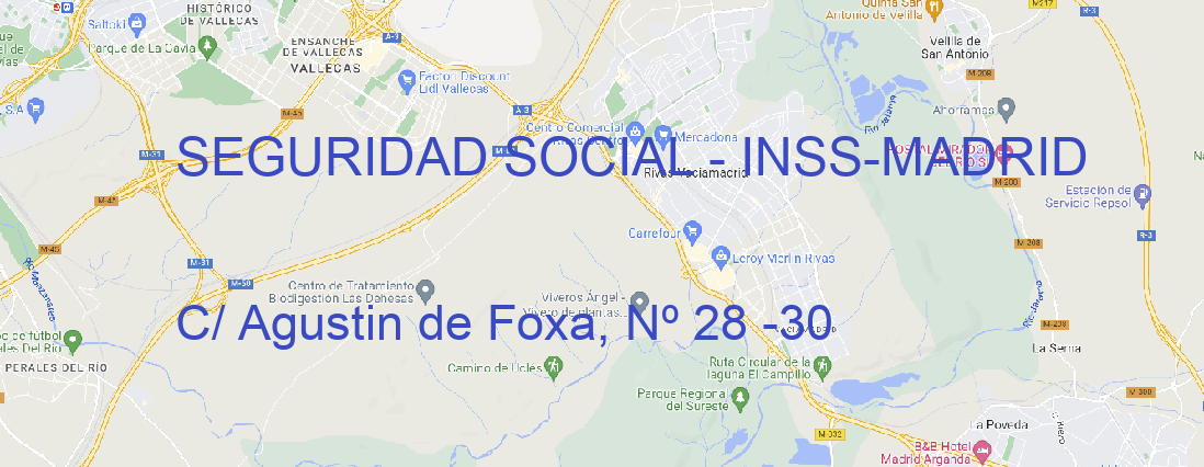 Oficina SEGURIDAD SOCIAL - INSS MADRID