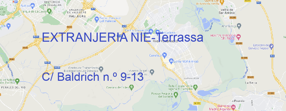 Oficina EXTRANJERIA NIE Terrassa