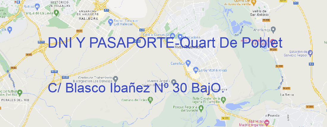 Oficina DNI Y PASAPORTE Quart De Poblet