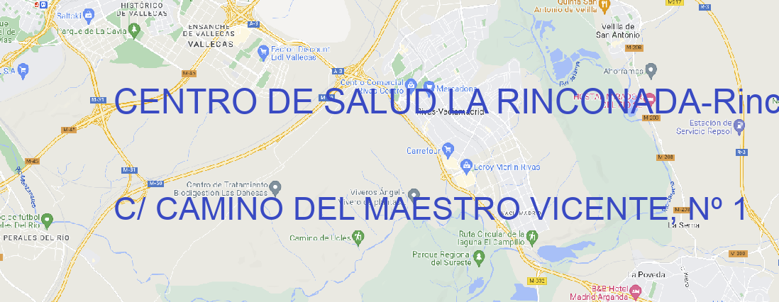 Oficina CENTRO DE SALUD LA RINCONADA Rinconada, La