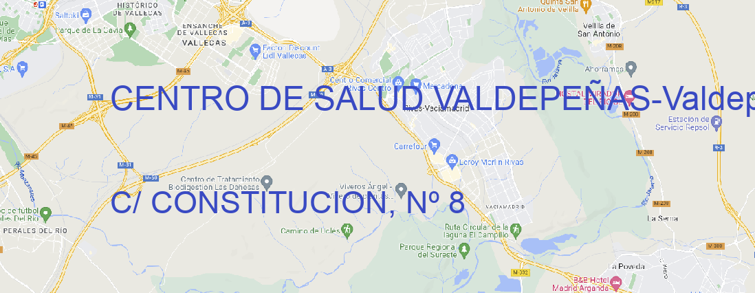 Oficina CENTRO DE SALUD VALDEPEÑAS Valdepeñas