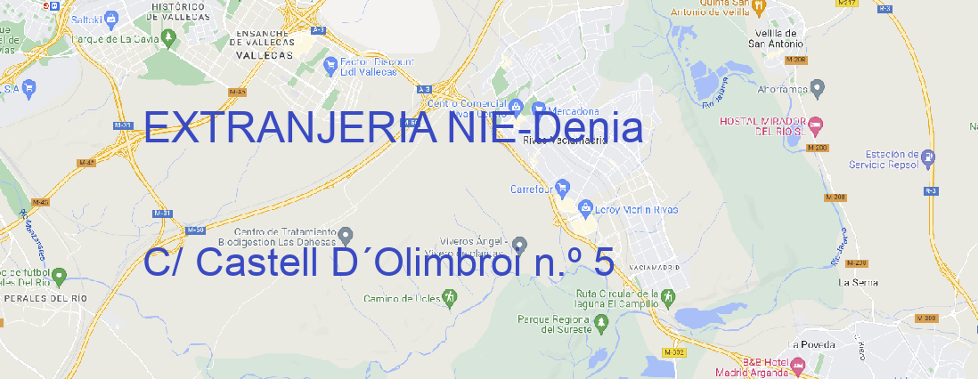 Oficina EXTRANJERIA NIE Denia