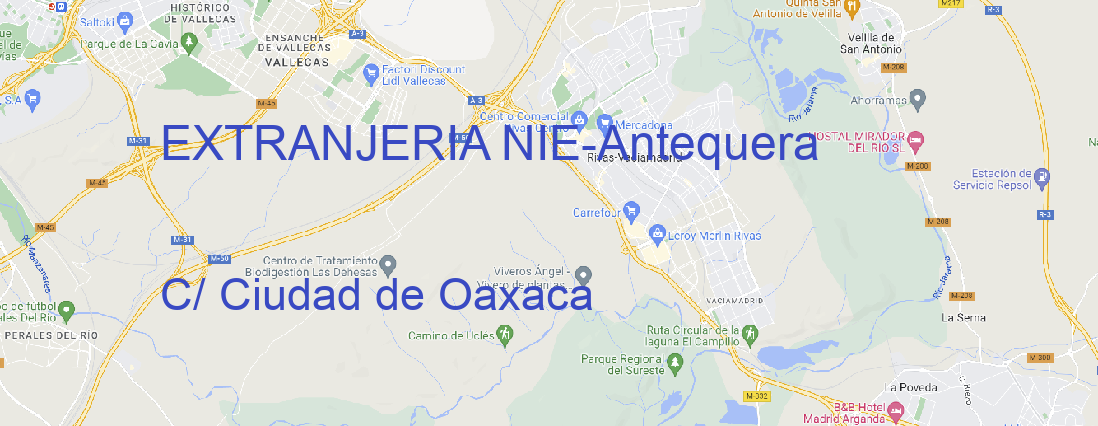 Oficina EXTRANJERIA NIE Antequera