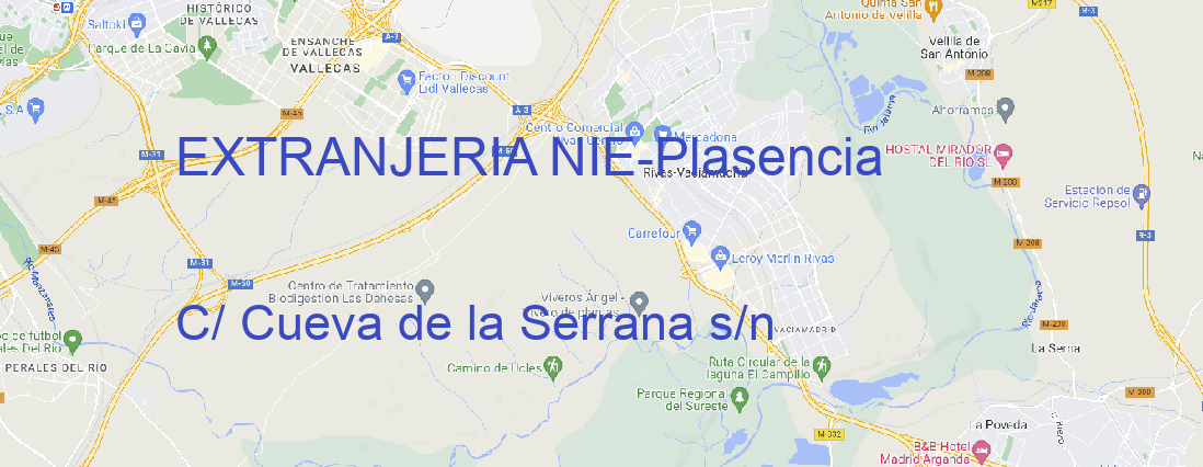 Oficina EXTRANJERIA NIE Plasencia