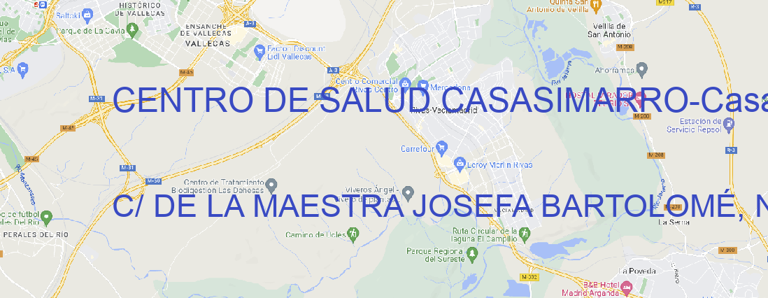 Oficina CENTRO DE SALUD CASASIMARRO Casasimarro