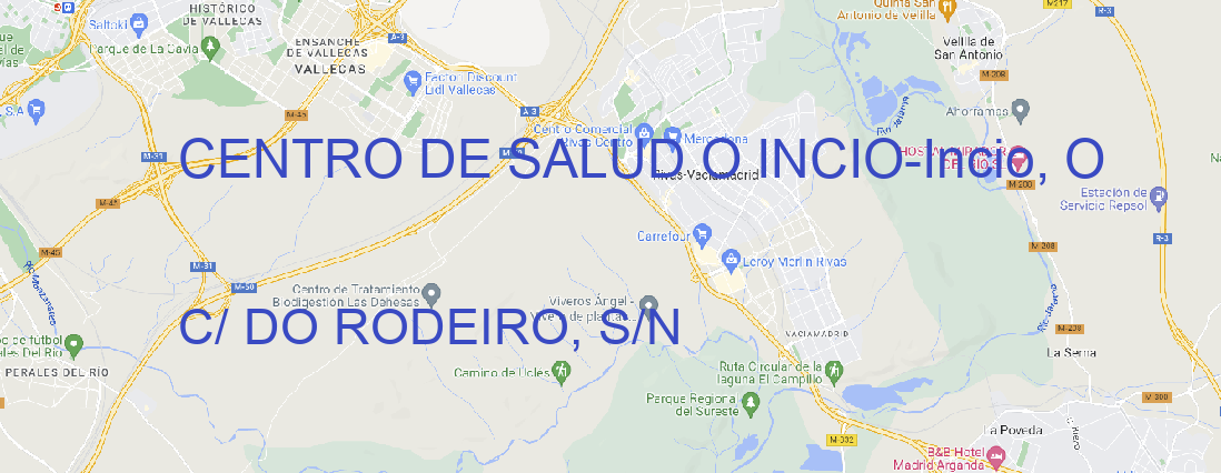 Oficina CENTRO DE SALUD O INCIO Incio, O