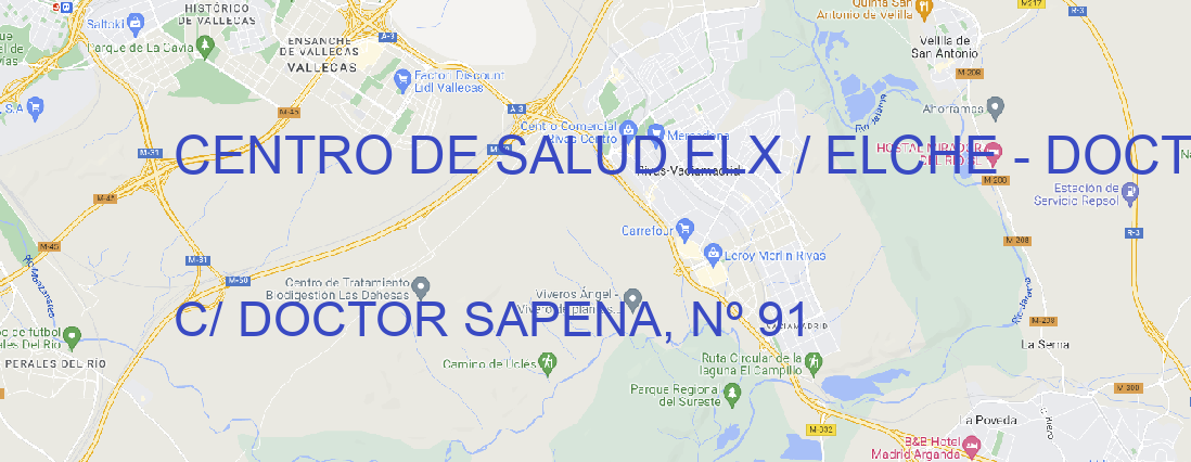 Oficina CENTRO DE SALUD ELX / ELCHE - DOCTOR SAPENA Elche/Elx