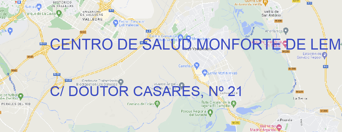 Oficina CENTRO DE SALUD MONFORTE DE LEMOS Monforte de Lemos