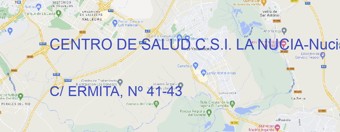 Oficina CENTRO DE SALUD C.S.I. LA NUCIA Nucia, la