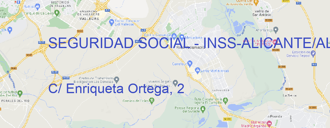 Oficina SEGURIDAD SOCIAL - INSS ALICANTE/ALACANT