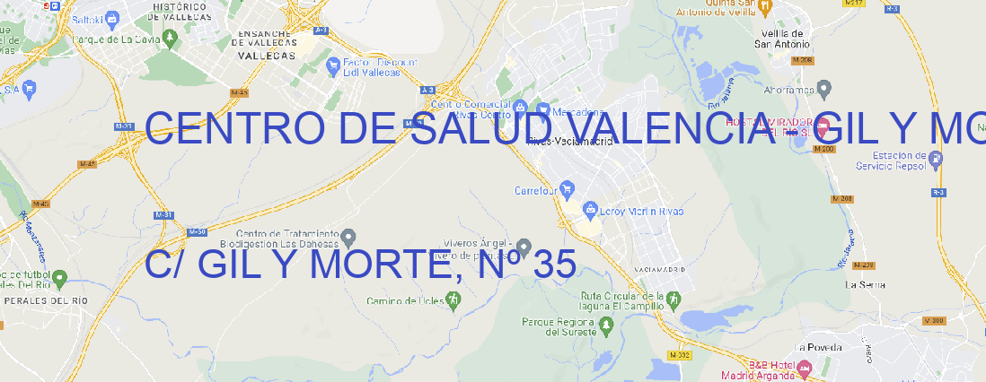 Oficina CENTRO DE SALUD VALENCIA - GIL Y MORTE València