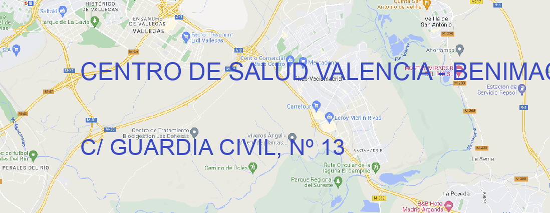 Oficina CENTRO DE SALUD VALENCIA - BENIMACLET València