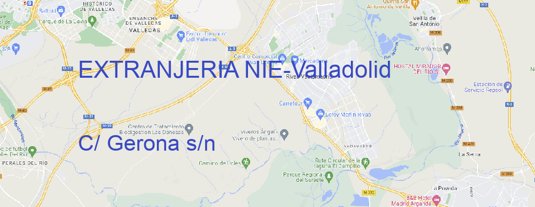 Oficina EXTRANJERIA NIE Valladolid