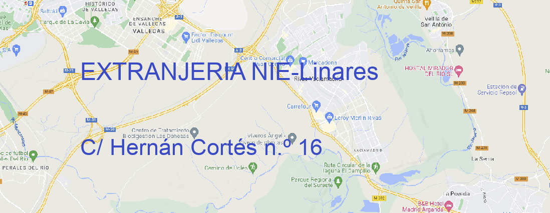 Oficina EXTRANJERIA NIE Linares