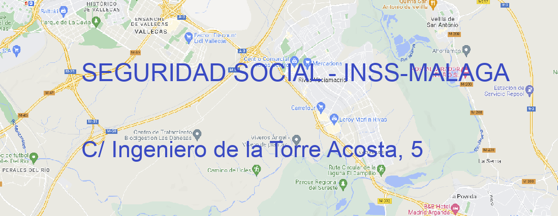 Oficina SEGURIDAD SOCIAL - INSS MALAGA