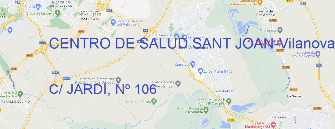 Oficina CENTRO DE SALUD SANT JOAN Vilanova i la Geltrú