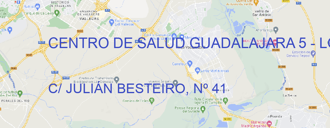 Oficina CENTRO DE SALUD GUADALAJARA 5 - LOS MANANTIALES Guadalajara