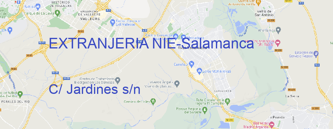 Oficina EXTRANJERIA NIE Salamanca