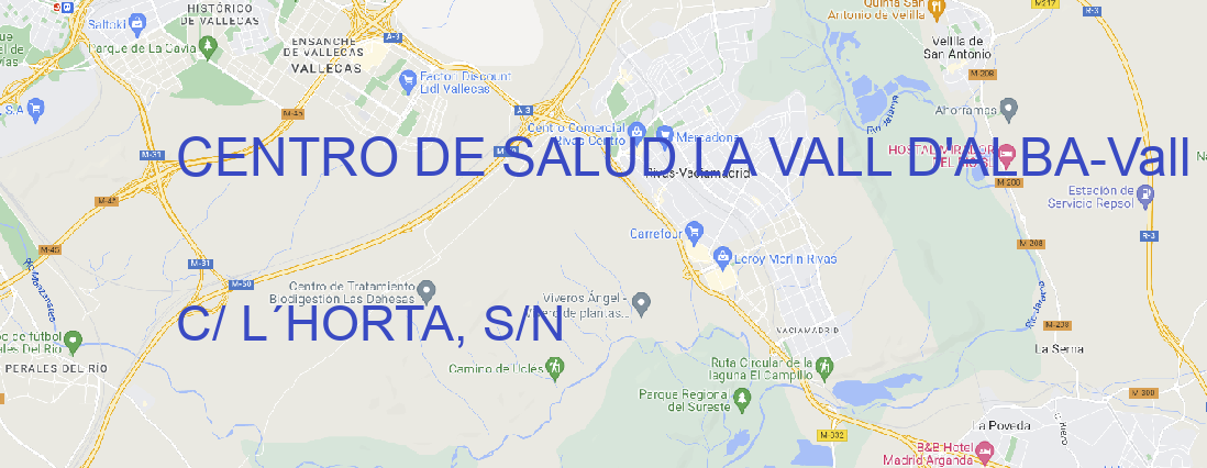 Oficina CENTRO DE SALUD LA VALL D'ALBA Vall d'Alba