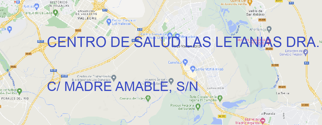 Oficina CENTRO DE SALUD LAS LETANIAS DRA. INMACULADA VIEIR Sevilla