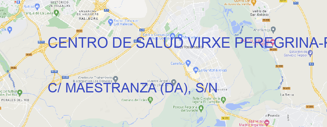 Oficina CENTRO DE SALUD VIRXE PEREGRINA Pontevedra