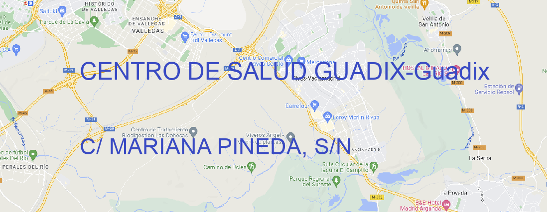 Oficina CENTRO DE SALUD GUADIX Guadix