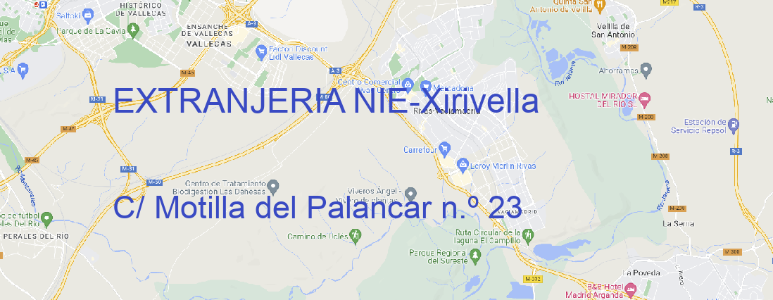 Oficina EXTRANJERIA NIE Xirivella