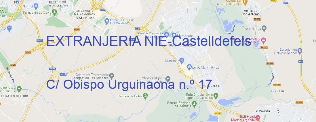 Oficina EXTRANJERIA NIE Castelldefels