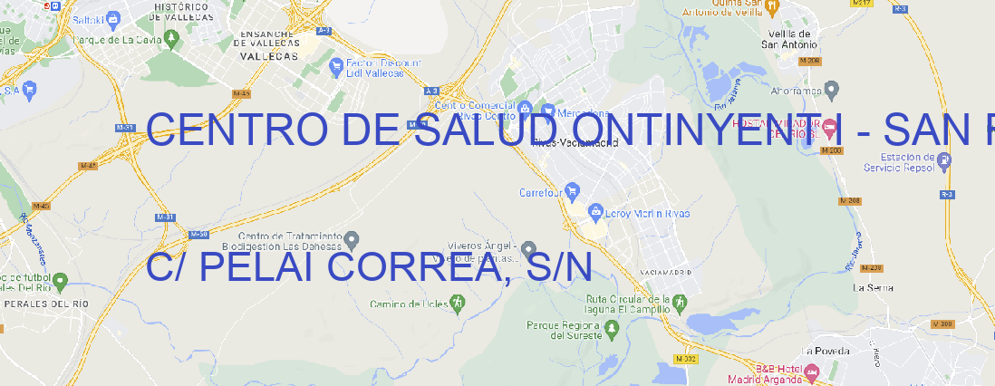 Oficina CENTRO DE SALUD ONTINYENT I - SAN RAFAEL Ontinyent