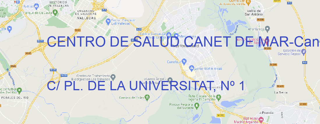 Oficina CENTRO DE SALUD CANET DE MAR Canet de Mar