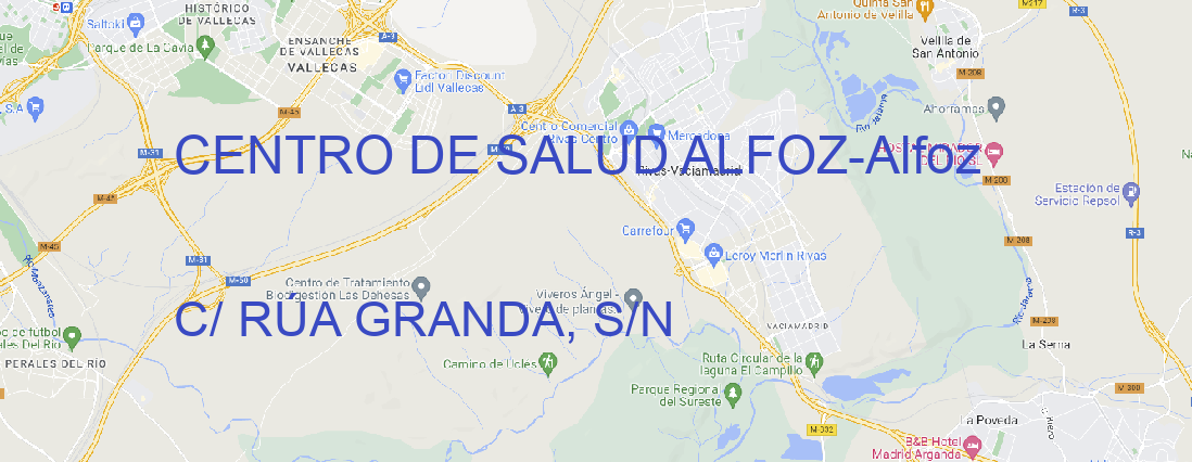 Oficina CENTRO DE SALUD ALFOZ Alfoz