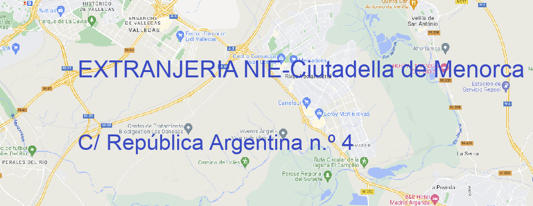 Oficina EXTRANJERIA NIE Ciutadella de Menorca
