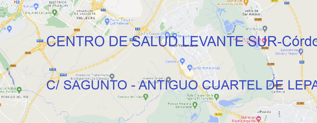 Oficina CENTRO DE SALUD LEVANTE SUR Córdoba