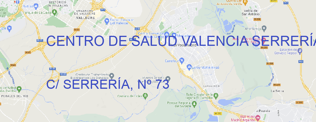 Oficina CENTRO DE SALUD VALENCIA SERRERÍA 1 València