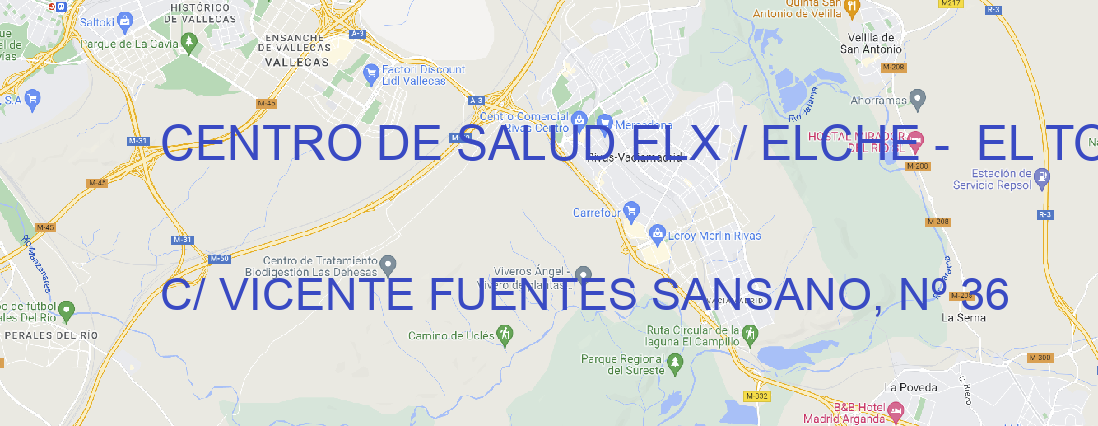 Oficina CENTRO DE SALUD ELX / ELCHE -  EL TOSCAR Elche/Elx