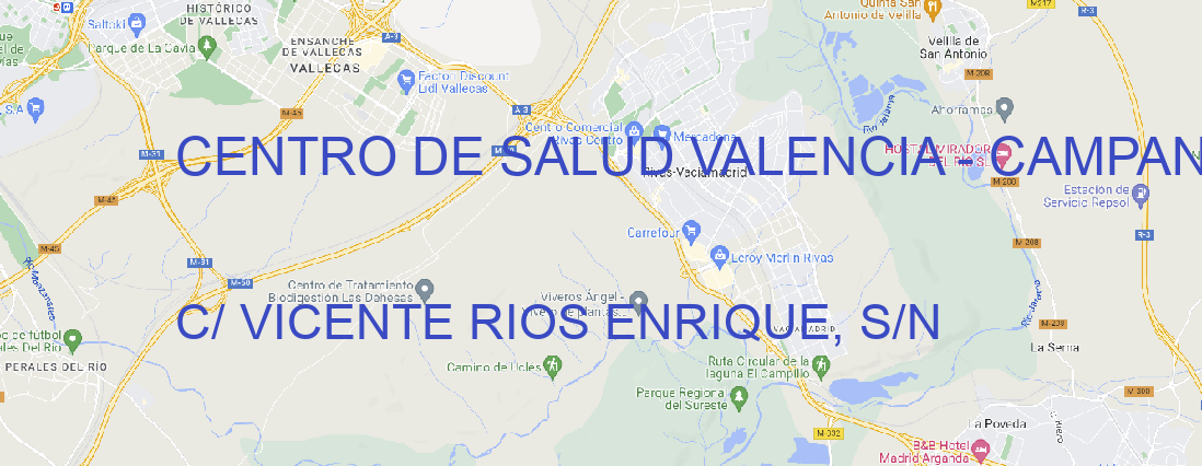 Oficina CENTRO DE SALUD VALENCIA - CAMPANAR València