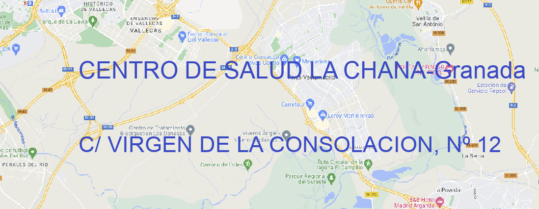 Oficina CENTRO DE SALUD LA CHANA Granada