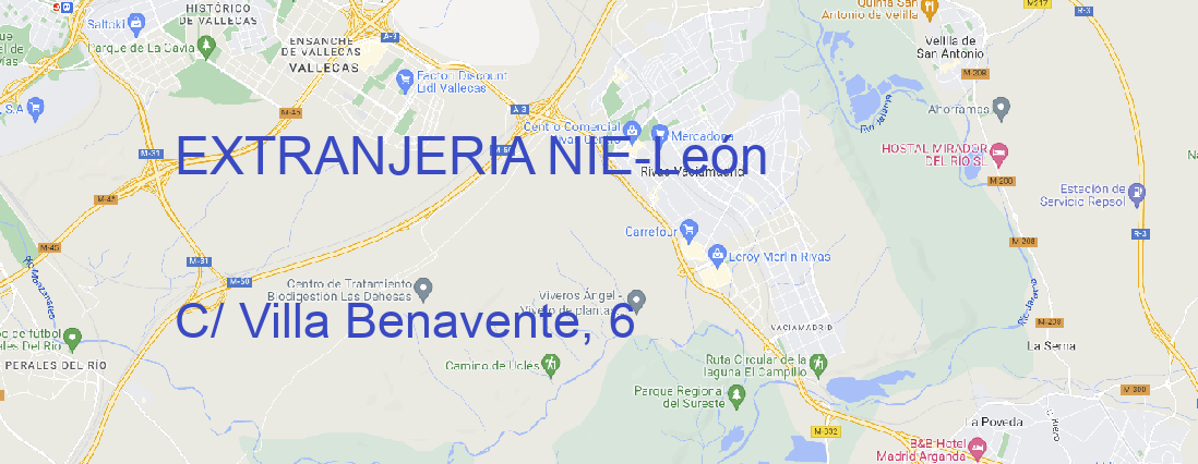 Oficina EXTRANJERIA NIE León