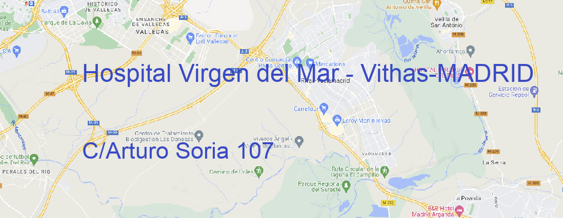 Oficina Hospital Virgen del Mar - Vithas MADRID