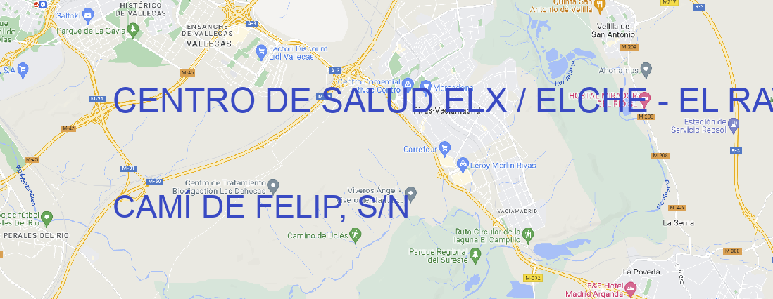 Oficina CENTRO DE SALUD ELX / ELCHE - EL RAVAL Elche/Elx