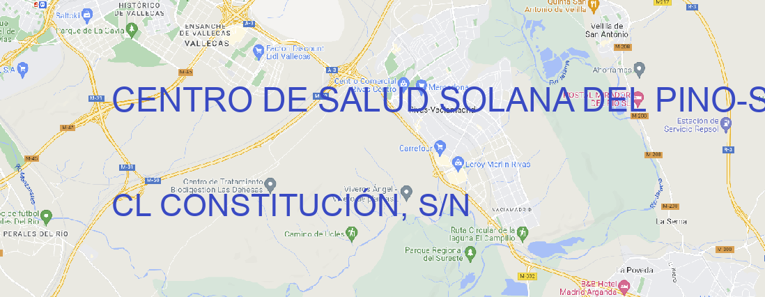 Oficina CENTRO DE SALUD SOLANA DEL PINO Solana del Pino