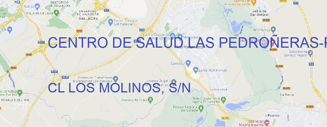 Oficina CENTRO DE SALUD LAS PEDROÑERAS Pedroñeras, Las