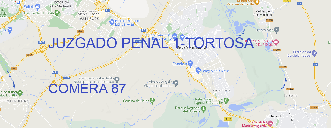 Oficina JUZGADO PENAL 1 TORTOSA