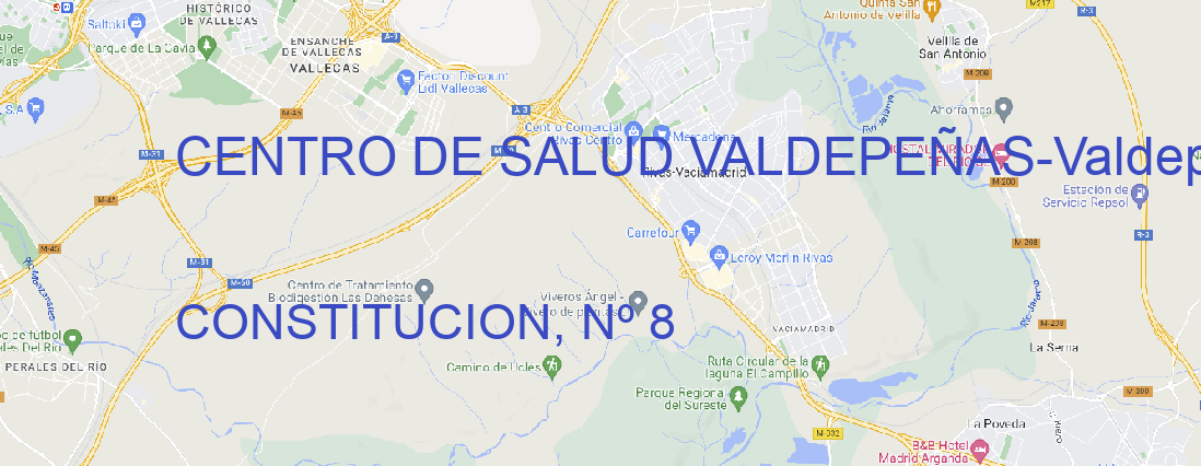 Oficina CENTRO DE SALUD VALDEPEÑAS Valdepeñas