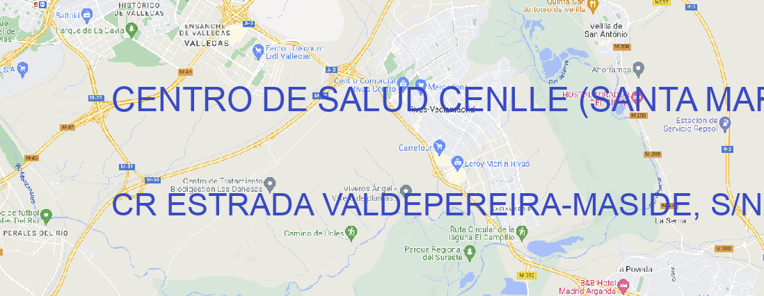 Oficina CENTRO DE SALUD CENLLE (SANTA MARÍA) Cenlle